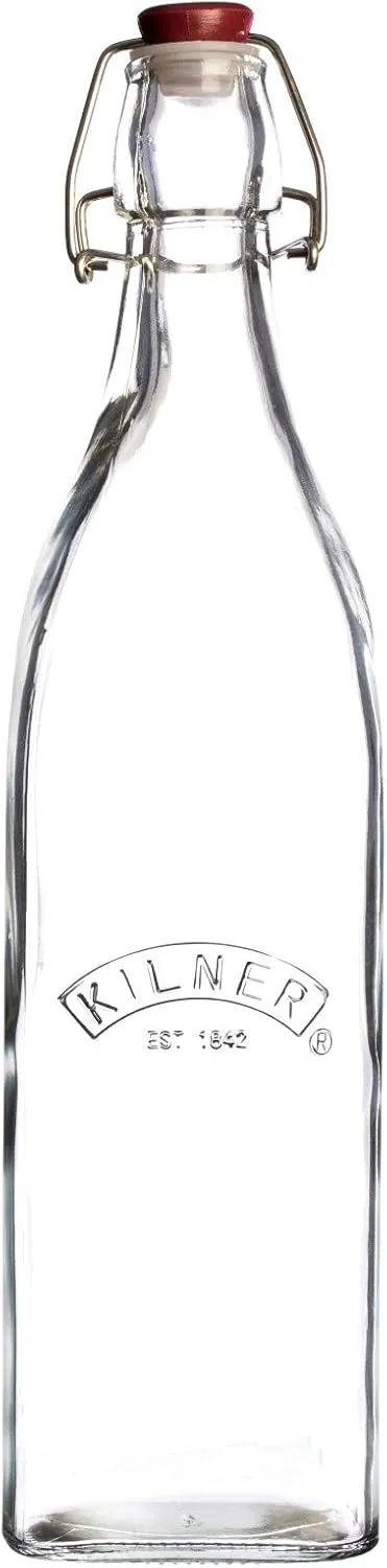 Kilner Clip Top Square Bottle 0.55 Litre