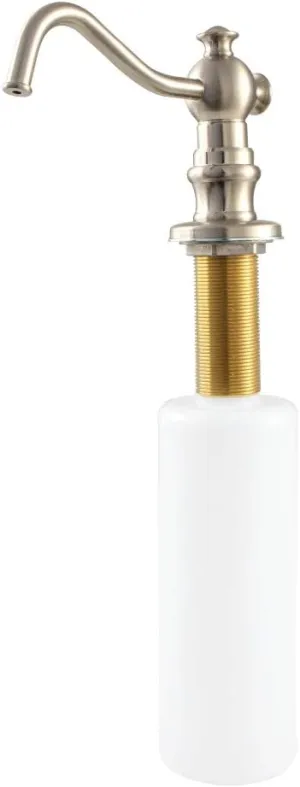 Kingston Brass SD7608 Vintage Soap Dispenser, Brushed Nickel,10-1/4"