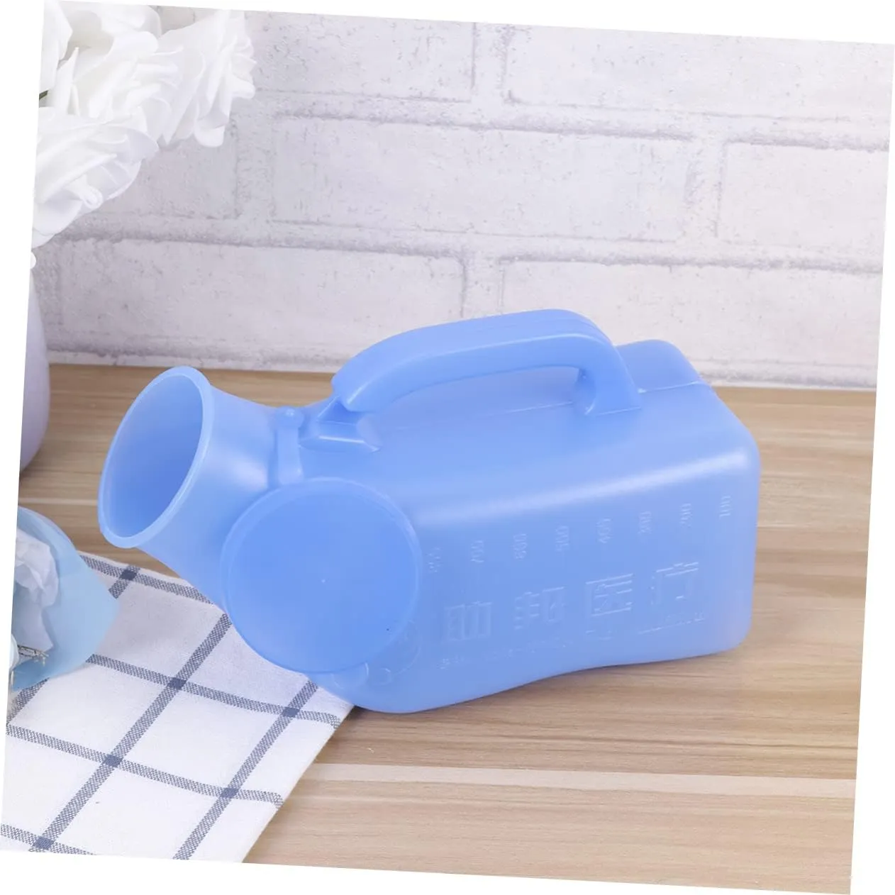 Kisangel 4 Pcs Elderly Urinal Car Urine Bottle Mens Bed Pan Pee Container Men for Car Emergency Urinal Portable