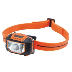 Klein Tools LED Headlamp with Silicone Hard Hat Strap