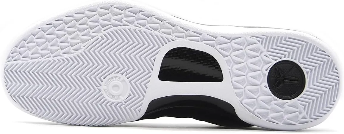 Kobe VIII Protro Basketball Shoes (HF9550-001, Black/White/Court Purple/University Gold)
