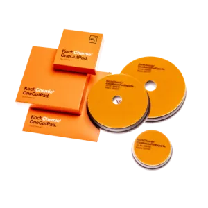 Koch Chemie One Cut Foam Pad (Orange) Available in 3" & 5" & 6"