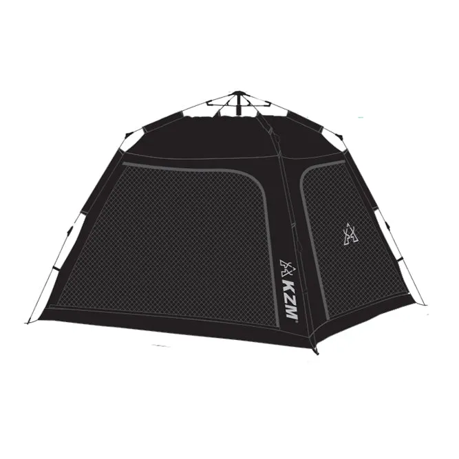 KZM Panorama Auto Shade 3-4 person Tent