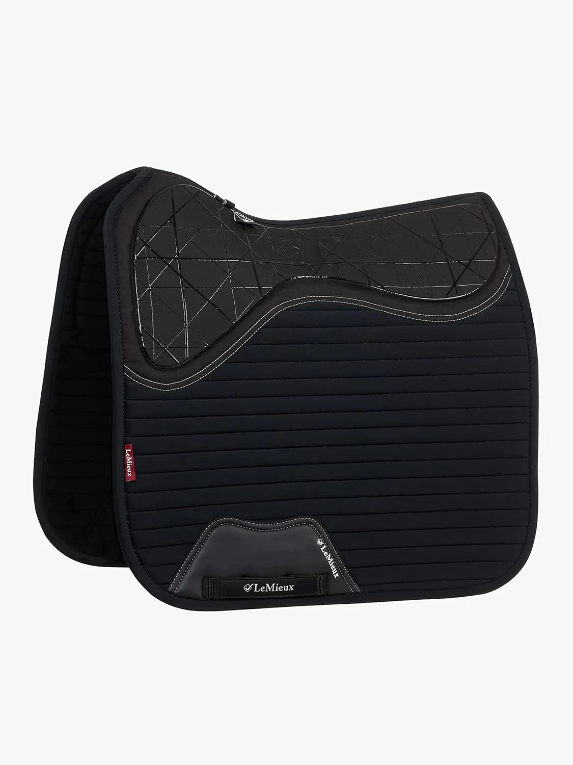LeMieux Dressage Soft Shell Anti Slip Square Saddle Pad - Saddle Pads for Horses - Equestrian Riding Equipment and Accessories