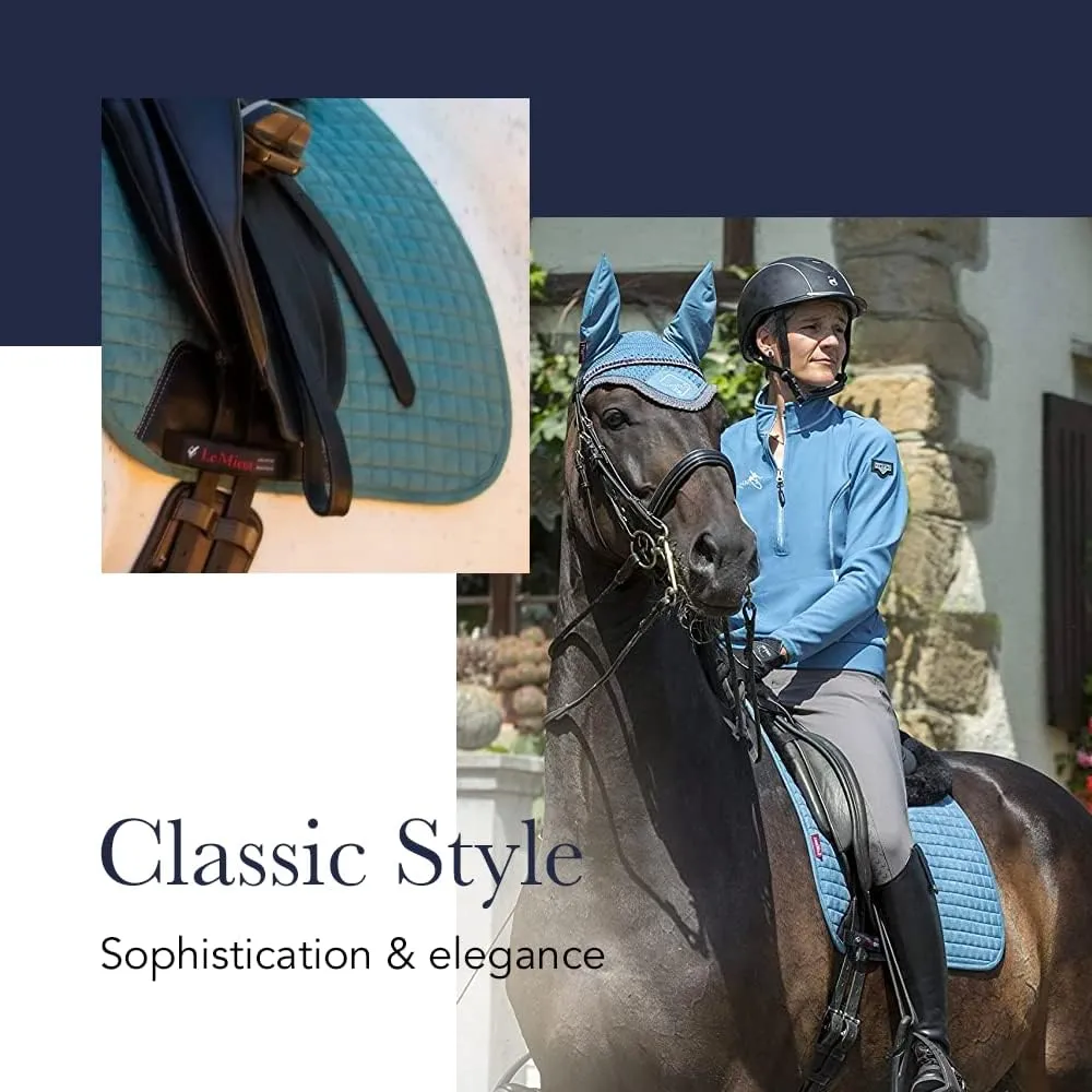 LeMieux Dressage Soft Shell Anti Slip Square Saddle Pad - Saddle Pads for Horses - Equestrian Riding Equipment and Accessories