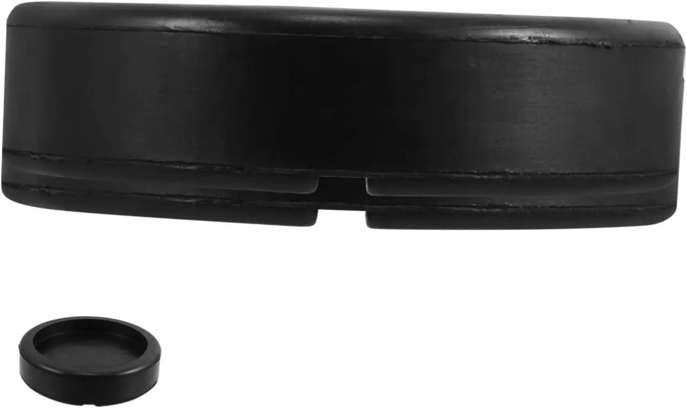Lift Rubber Pad Car Tire Lifting Tool Round Hoist Pads Rubber Lifting Arm Pad Lift Pads Automotive Auto Lift Repair Parts Foot Cushion Pads Circle Lift Pad Round Lift Pads Black