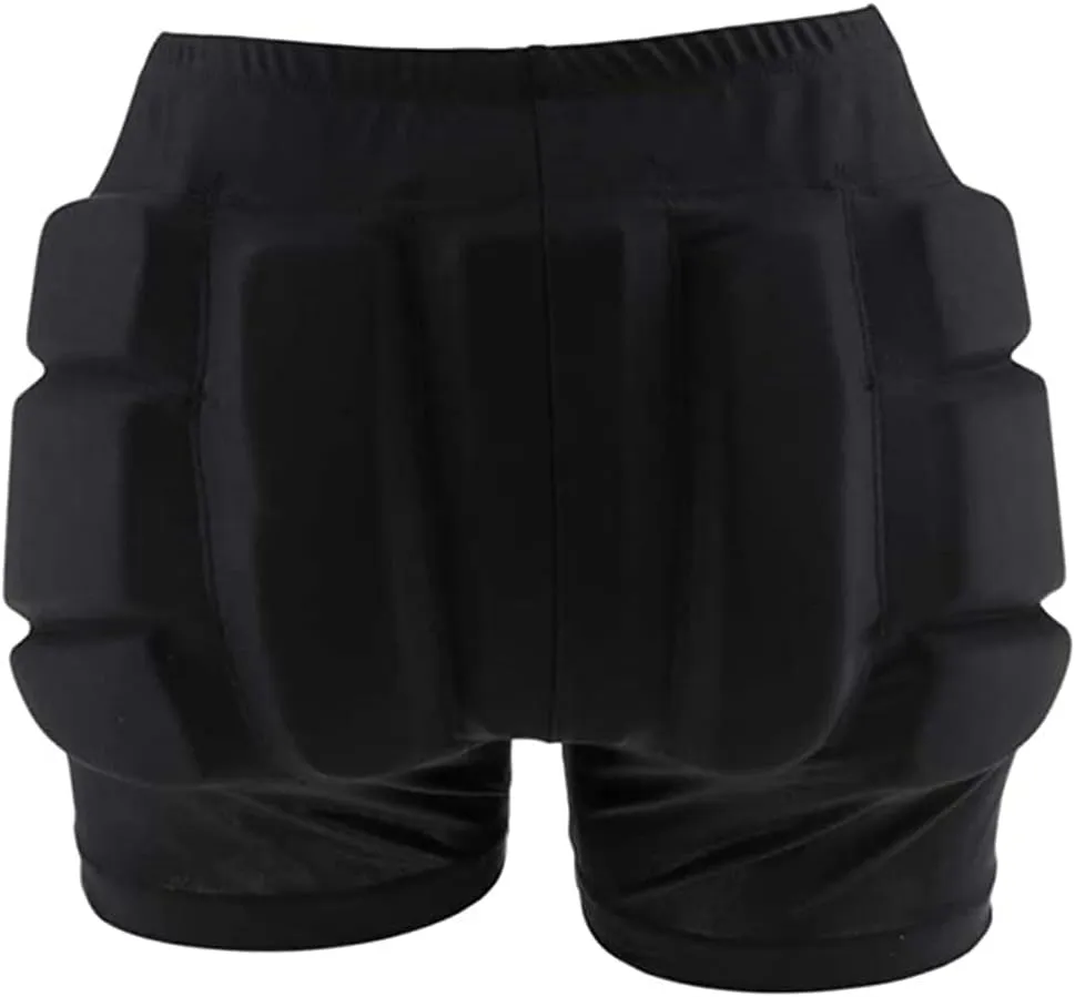 LIUHUO Hip Pad Protector Padded Shorts for Guard Ski Roller Skating Snow Crash Butt Pads for HIPS Tailbone & Butt