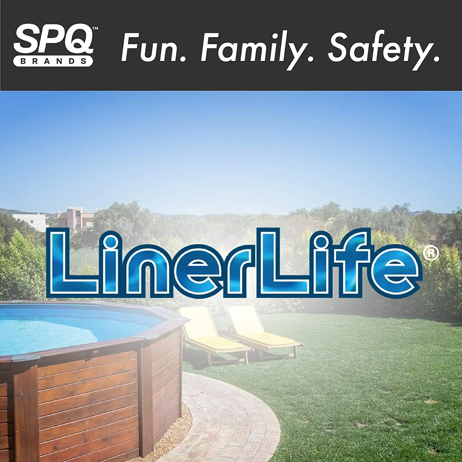 LL12R Above Ground Pad 12' Round, Protects The Bottom of Aboveground Pool and Extends Life of The Liner, Strong and Durable Puncture Resistant Polyester Geotextile Material, Black