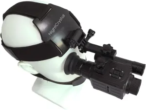 M7 Head-Mounted and Helmet-Mounted Day Night Vision Goggles with Elastic Head Strap, 5X Digital Zoom, NVG with 1.4-inch HD Screen and Adjustable Built-in Infrared Flashlight