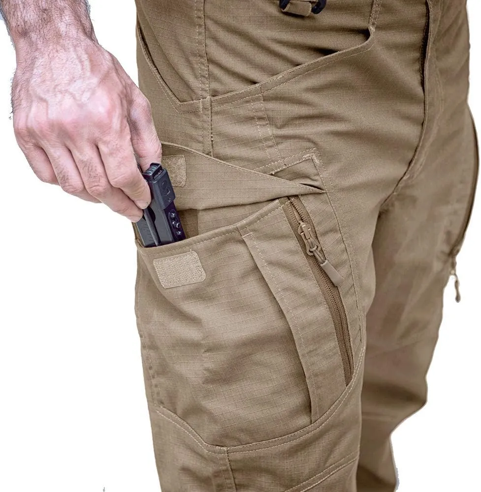 MAGCOMSEN Men's Tactical Pants with 9 Pockets Rip-Stop Lightweight Work Hiking Pants