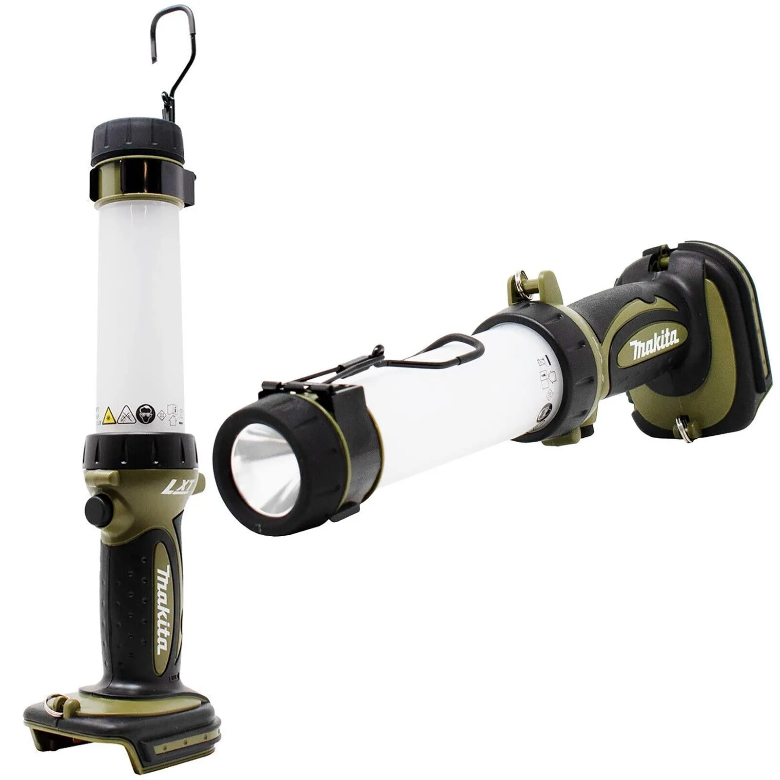 Makita LED Work Light Lantern Flashlight Torch 18V LXT Li-ion Cordless Olive Range DML806O Body Only