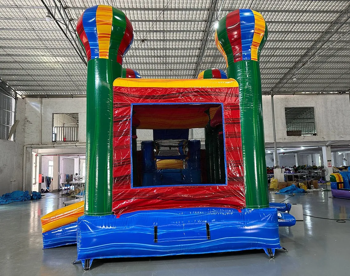 Marble Balloon Econo Bounce House with Slide (Wet/Dry)