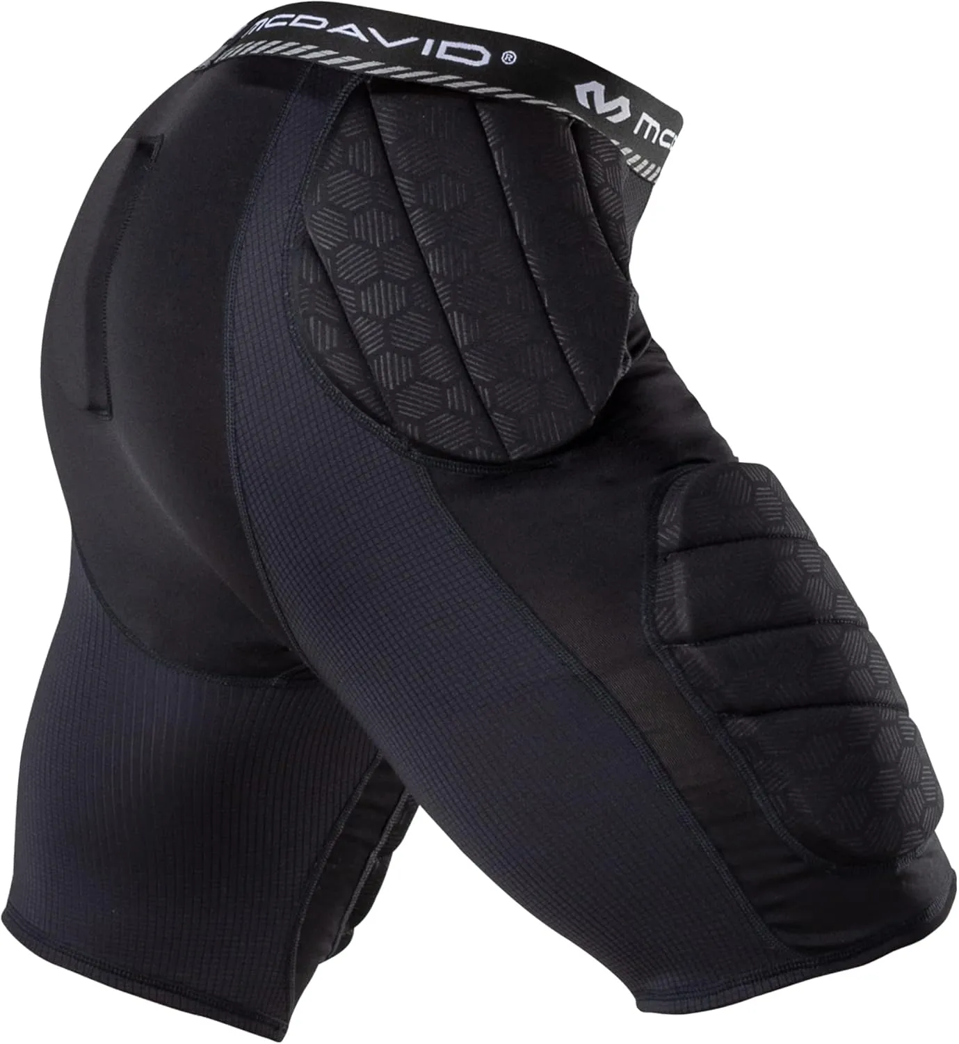 McDavid Football Girdle for Men - Durable & Breathable 5-Pad Girdle with Hard-Shell Thigh Guards for Padded Support, Ideal for Football & Lacrosse (Adult)