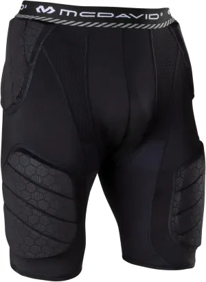 McDavid Football Girdle for Men - Durable & Breathable 5-Pad Girdle with Hard-Shell Thigh Guards for Padded Support, Ideal for Football & Lacrosse (Adult)