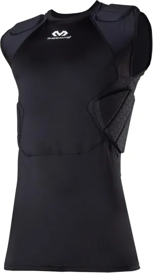 McDavid Youth Integrated 5-Pad Shirt, Comfort & Protection from Hard Objects, Lightweight & Breathable, Kids