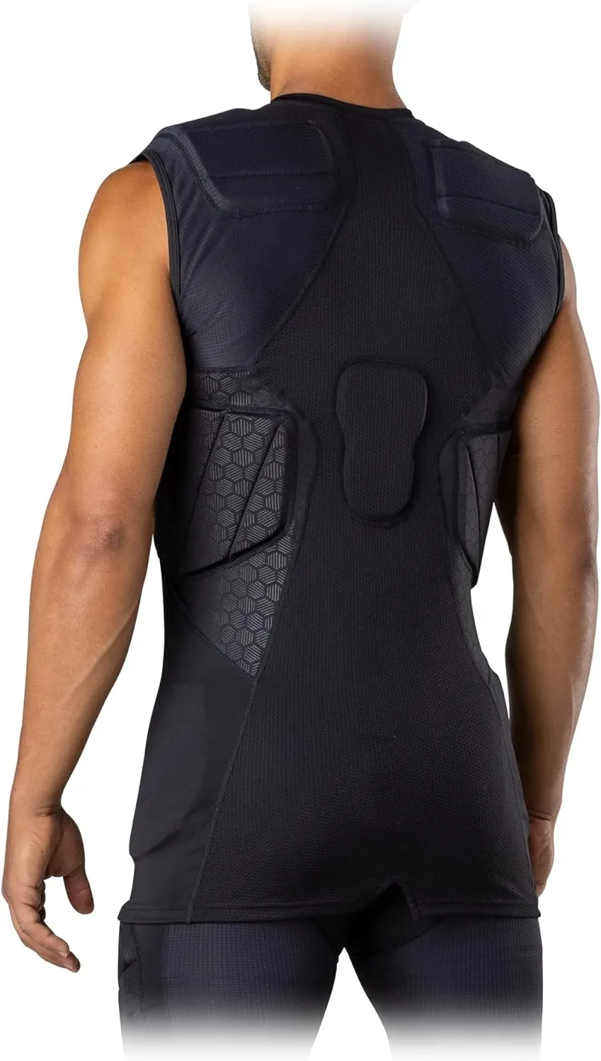 McDavid Youth Integrated 5-Pad Shirt, Comfort & Protection from Hard Objects, Lightweight & Breathable, Kids
