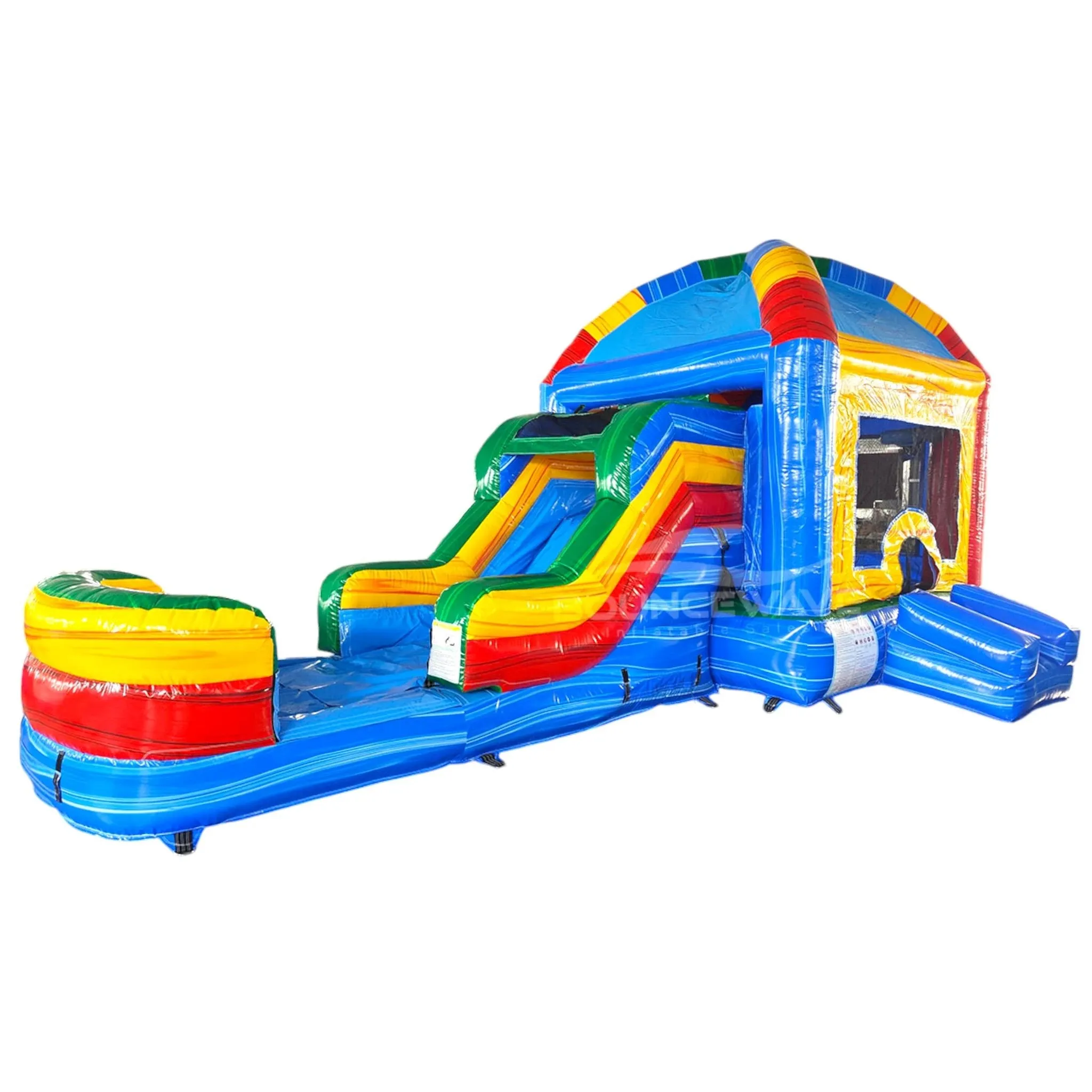 Mega Dome Econo Bounce House with Slide (Wet/Dry)
