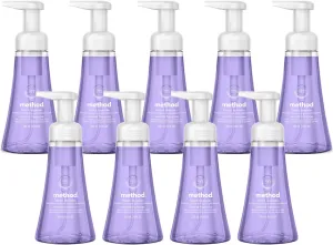 Method Foaming Hand Soap, French Lavender, 10 Ounce (Pack of 9)