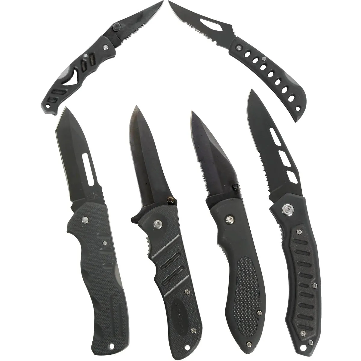 Miller's Creek 6-Piece Tactical Pocket Knife Set
