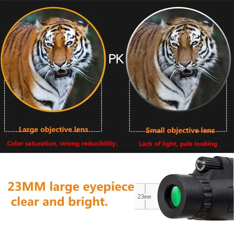 Mini 12x50 Night Vision Wifi IR Monocular Device