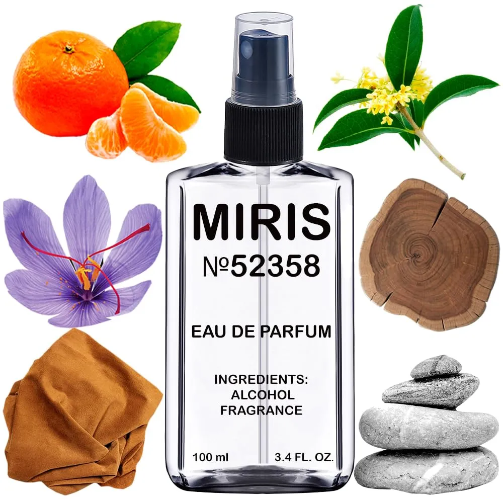 MIRIS No. 52358 | Inspired | Unisex For Women and Men Eau de Parfum | 3.4 Fl Oz