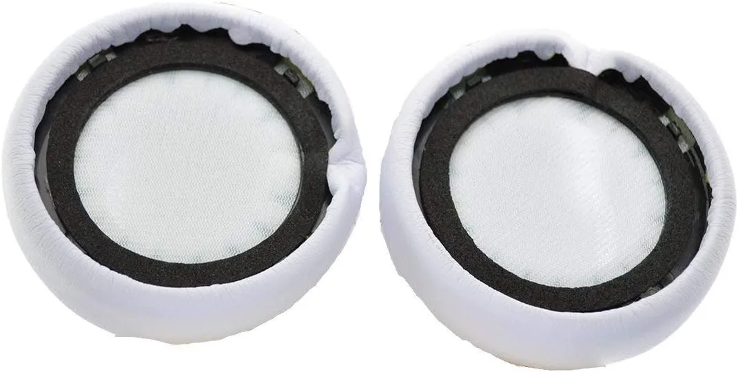 Mixr Earpads Replacement Ear Pad Cushion Cover Ear Cups Repair Parts Compatible with Mixr On-Ear Headphones White