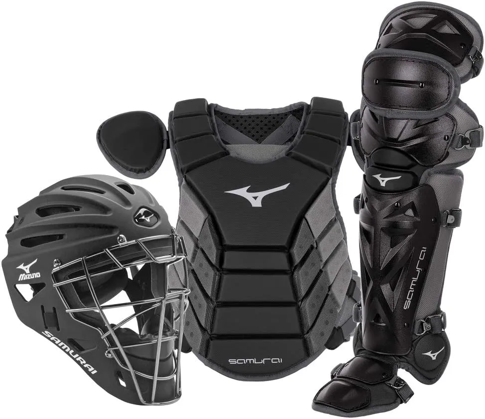 Mizuno Youth Samurai Baseball Boxed Catcher's Gear Set