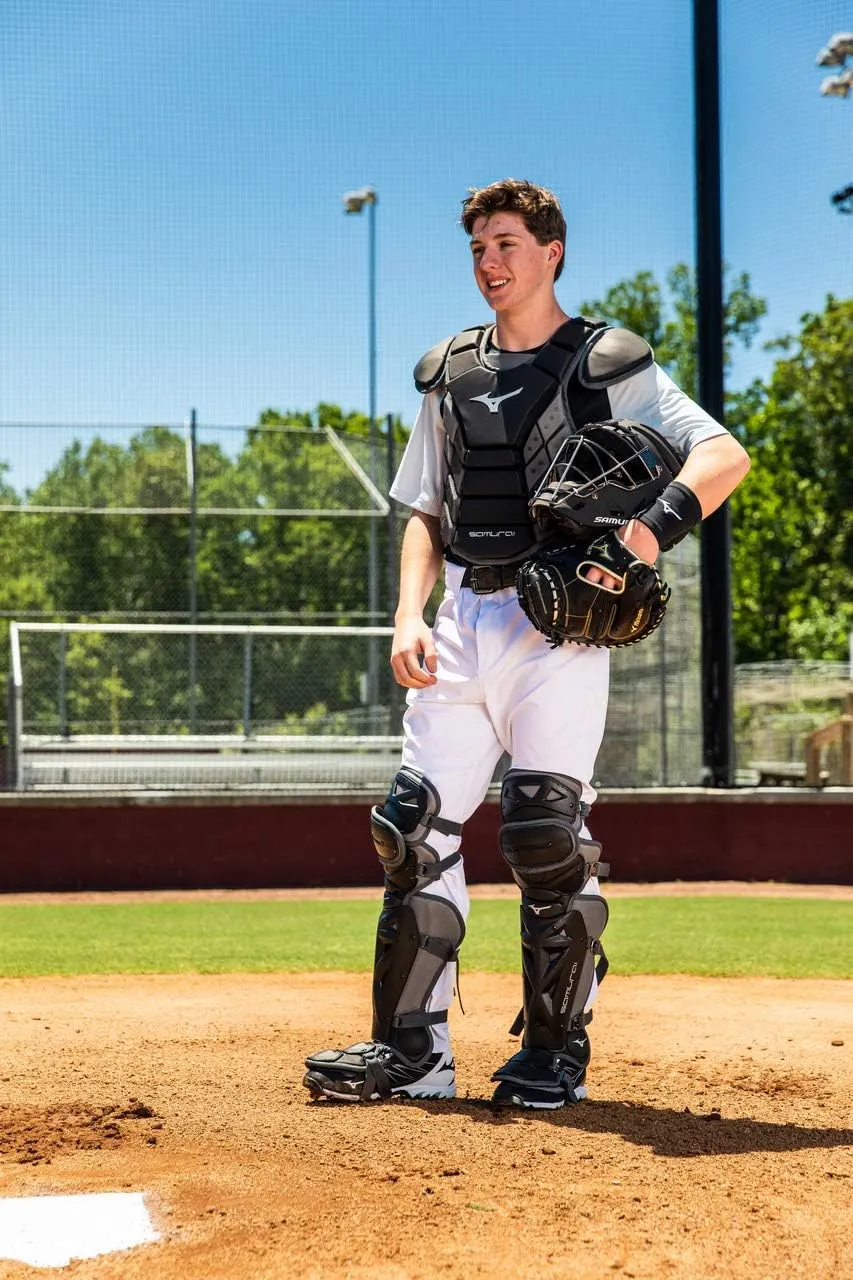 Mizuno Youth Samurai Baseball Boxed Catcher's Gear Set