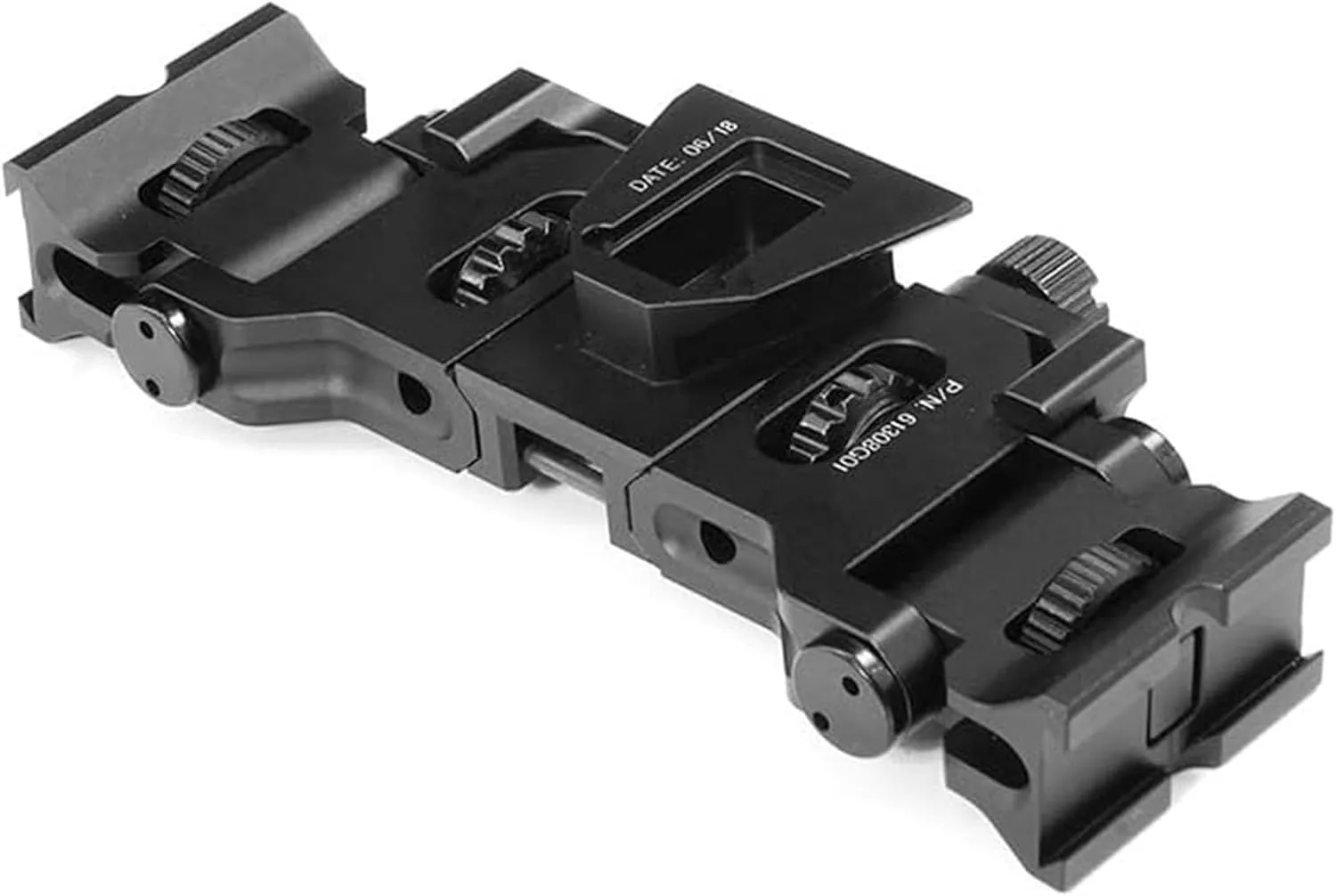 Modular Helmet Mount for MUM/GT-14，Binocular Bridge System NVG Mount，Night Vision Goggles Night Vision Adapter,Dual Folding Arm Helmet Mount Dovetail