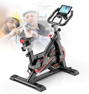 Multifunction Exercise Bikes Home Rotating Aerobic Exercise Sports Bicycle Fitness Bicycle Ultra-Quiet Indoor Lose Weight Spinning Fitness Bike with smart phone application control