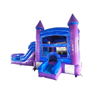 Mystic Castle Econo Bounce House with Slide (Wet/Dry)