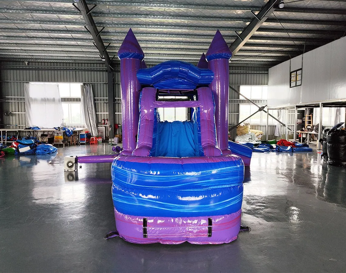 Mystic Castle Econo Bounce House with Slide (Wet/Dry)