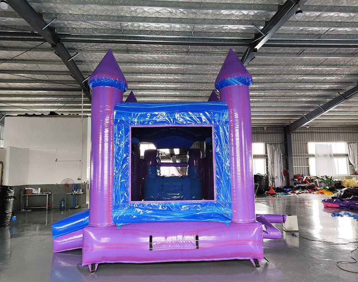 Mystic Castle Econo Bounce House with Slide (Wet/Dry)