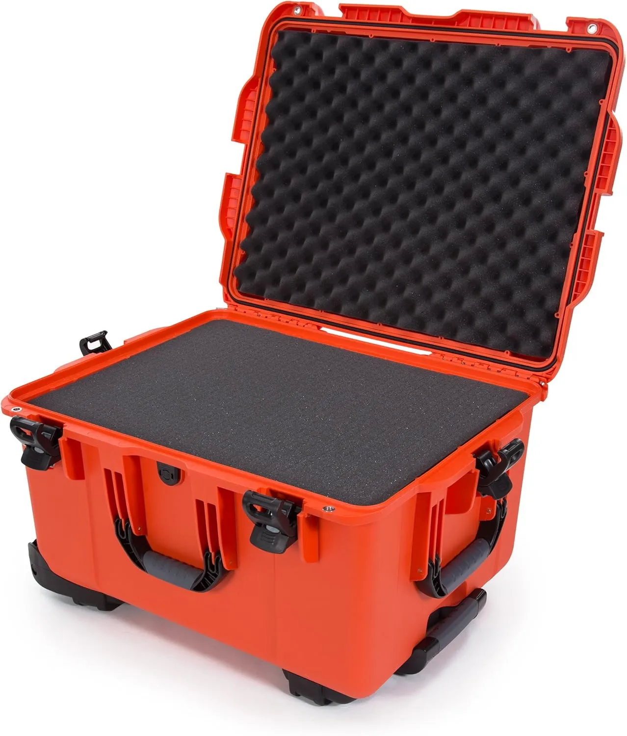 NANUK Wheeled Series 960 Lightweight NK-7 Resin Waterproof Protective Rolling Case with Foam, Orange