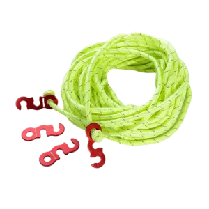 Naturehike - S Type Wind Rope Buckle Ultralight 4PCs - Red
