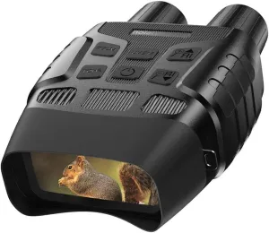 Night Vision Binoculars, 984FT/300M Viewing Range, 2.31”LCD, 4X Digital Zoom, 4X Optical Zoom, for Complete Darkness, Hunting, Camping