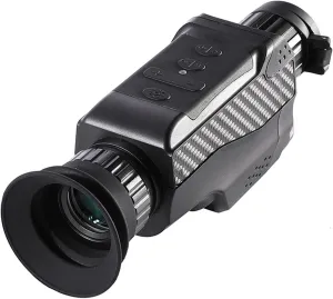 Night Vision Binoculars for Adults, DT18 Portable Monocular Night Vision Device 200M Infrared Digital 1080P 8X Zoom Video Record Telescope for Camping for Hunting & Camping