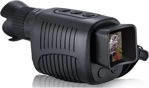 Night Vision Binoculars for Adults, Monocular Night Vision Device 1080P HD Infrared 5X Digital Zoom Telescope Outdoor Day Night Dual Use 100% Darkness 300m for Hunting & Camping