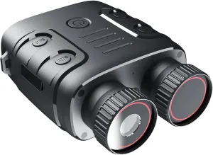 Night Vision Binoculars for Adults, R18 Digital Night Vision Binoculars Device 1080P HD 850nm Infrared 5X Zoom Night Vison Goggles Outdoor Full Dark 300m for Hunting & Camping