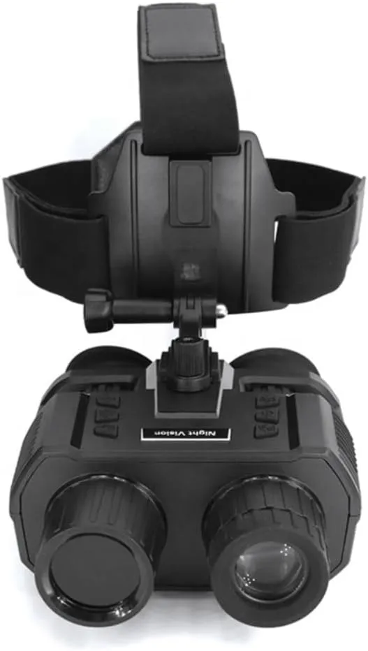 Night Vision Goggles 4K Infrared Binoculars for Adults Millitary 8X Digital Zoom Binoculars with Helmet Mount 300m All Dark Observation for Hunting Tactical Gear Wildlife Surveillance