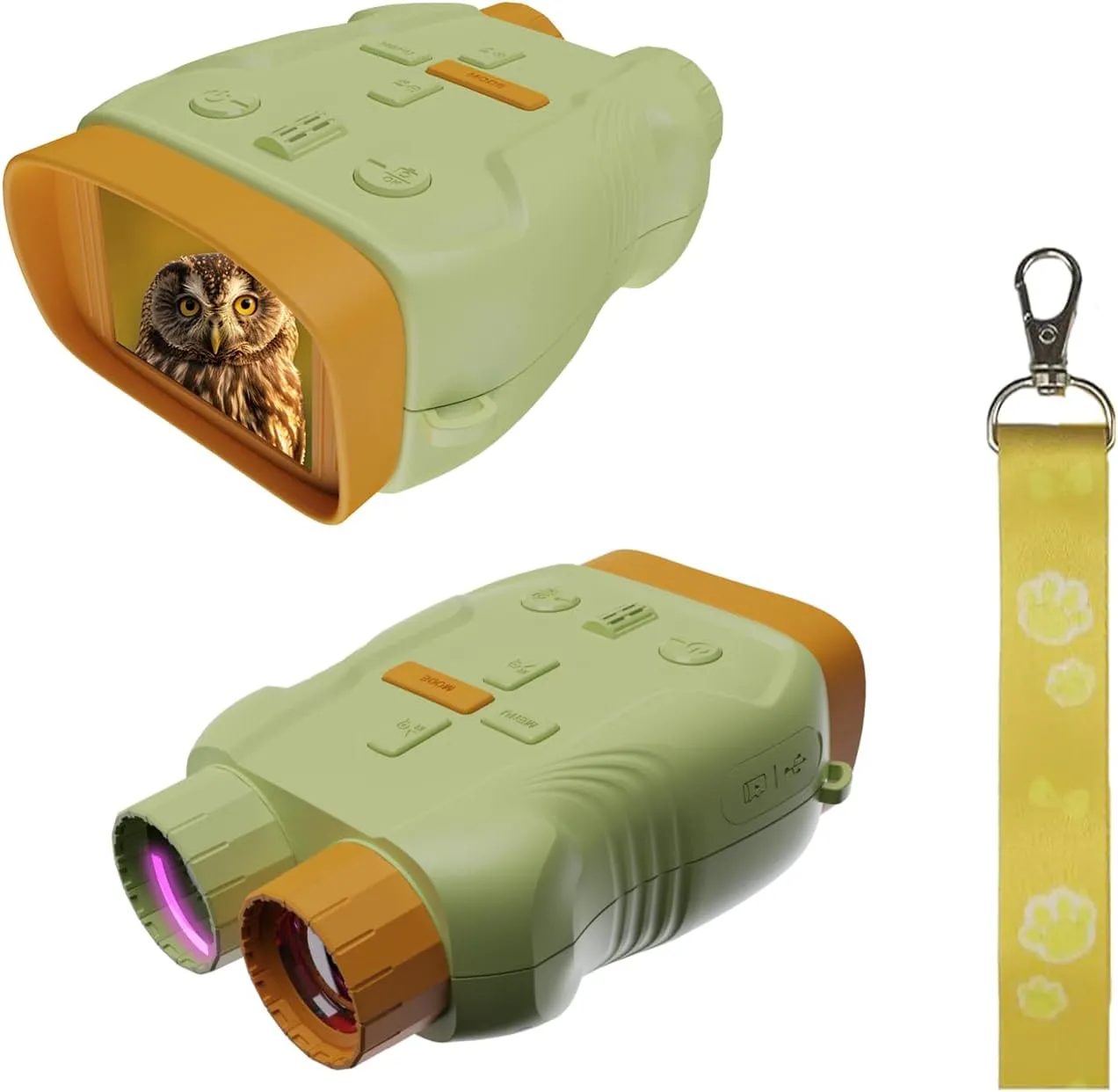 Night Vision Goggles for Kids Gifts with 32GB Card,Birthday Ideas Present 5X Zoom Kids Camera Night Vision Binoculars