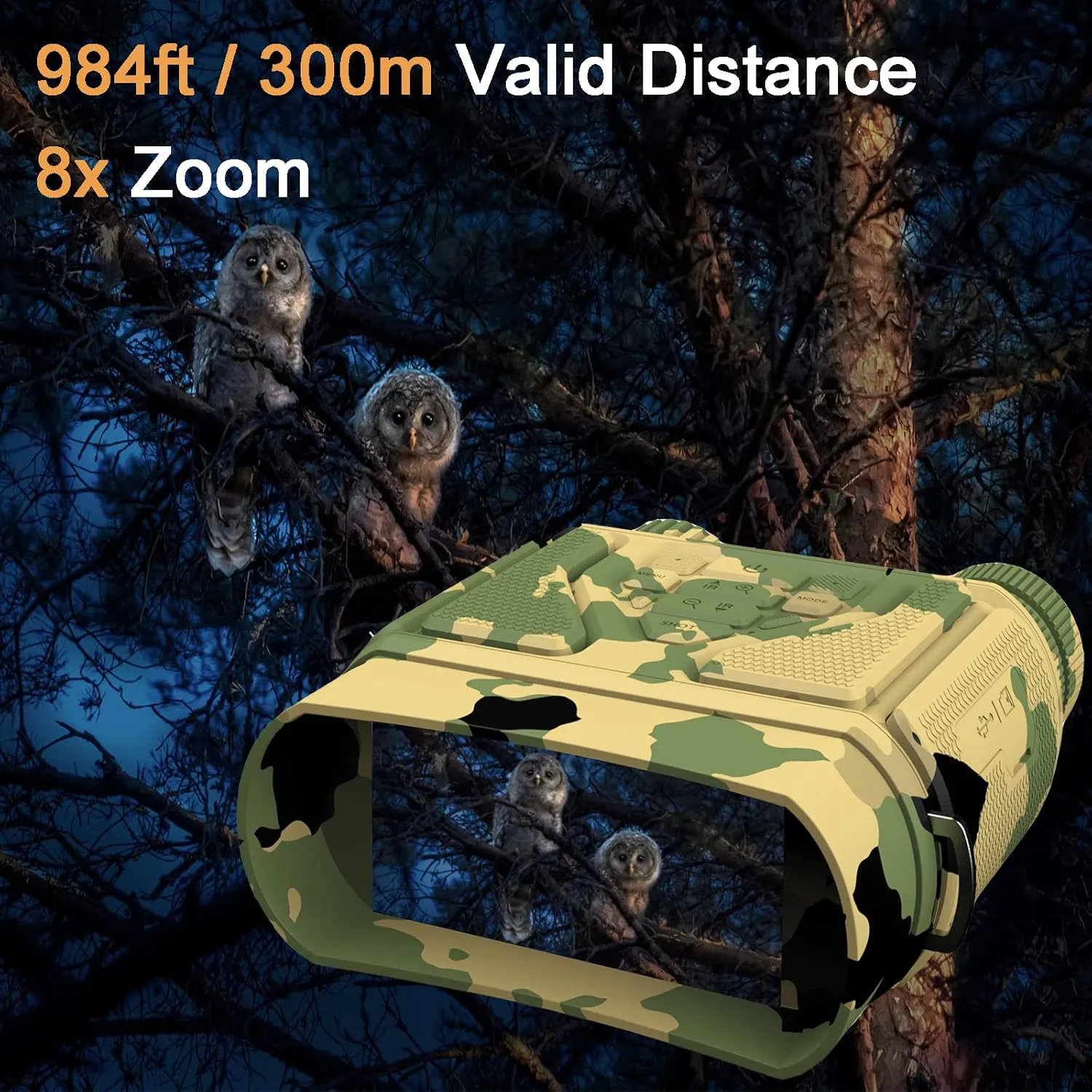 Night Vision Goggles Night Vision Binoculars for Total Darkness,Best Gifts for Men Him Dad Husband Boyfriend, Gear for Hunting and Camping