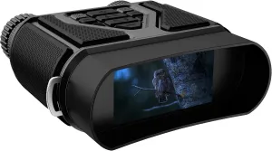 Night Vision Goggles Night Vision Binoculars for Total Darkness,Best Gifts for Men Him Dad Husband Boyfriend, Gear for Hunting and Camping(Full-Color Black)