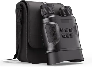 Night Vision Goggles Night Vision Binoculars, High Definition Digital LCD Night Vision, Binoculars Night Vision for Support 11 Languages, for Night Hunting, Outdoor Camping, Farm Safety
