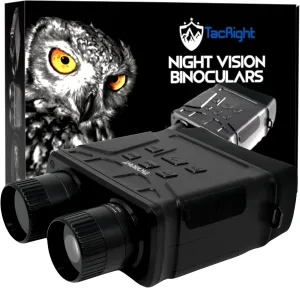 Night Vision Goggles With Camera - 5X Digital Zoom, HD Screen With 2.5" Display, Hunting Accessories, Equipment, Video Binoculars, Gifts for Men
