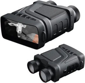 Night Vision Goggles,R12 Binoculars 1080p Infrarednight Vision Scope 5X Digital Zoom 300m Night Vision,2In1 Charging Mode,for Outdoor Travel, Hunting, Animal Observation