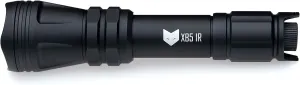 NIGHTFOX XB5 Infrared Flashlight | 940nm Covert Wavelength | IR Illuminator Emits Invisible Light for Use with Night Vision Devices Only | 5W LED | Rapid Focus | Dimmable