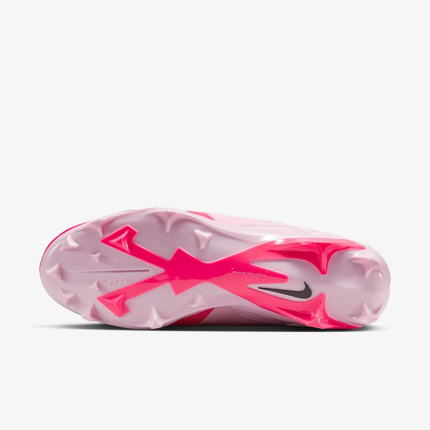 Nike Alpha Menace 4 Pro Football Cleats (HJ4568-600, Racer Pink/Pink Foam/Dark Smoke Grey/Dark Grey)