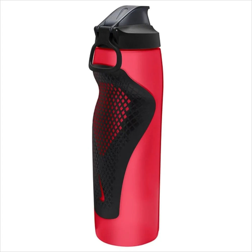 NIKE HY9000-640 Refillable Bottle Locking Lid 32oz University Red/Black 32oz/976ml