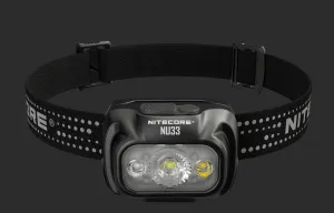 Nitecore NU33 700 Lumen LED Rechargeable Headlamp with White and Red Beams